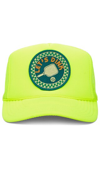 Let's Dink Hat in Lime | Revolve Clothing (Global)