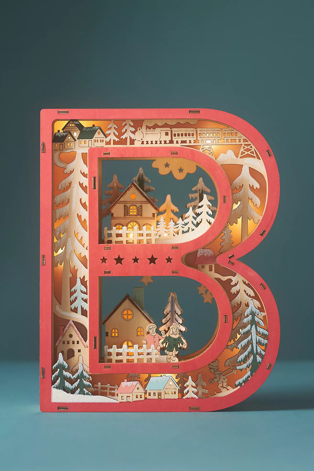 Wonderland Scene Monogram | Anthropologie (US)