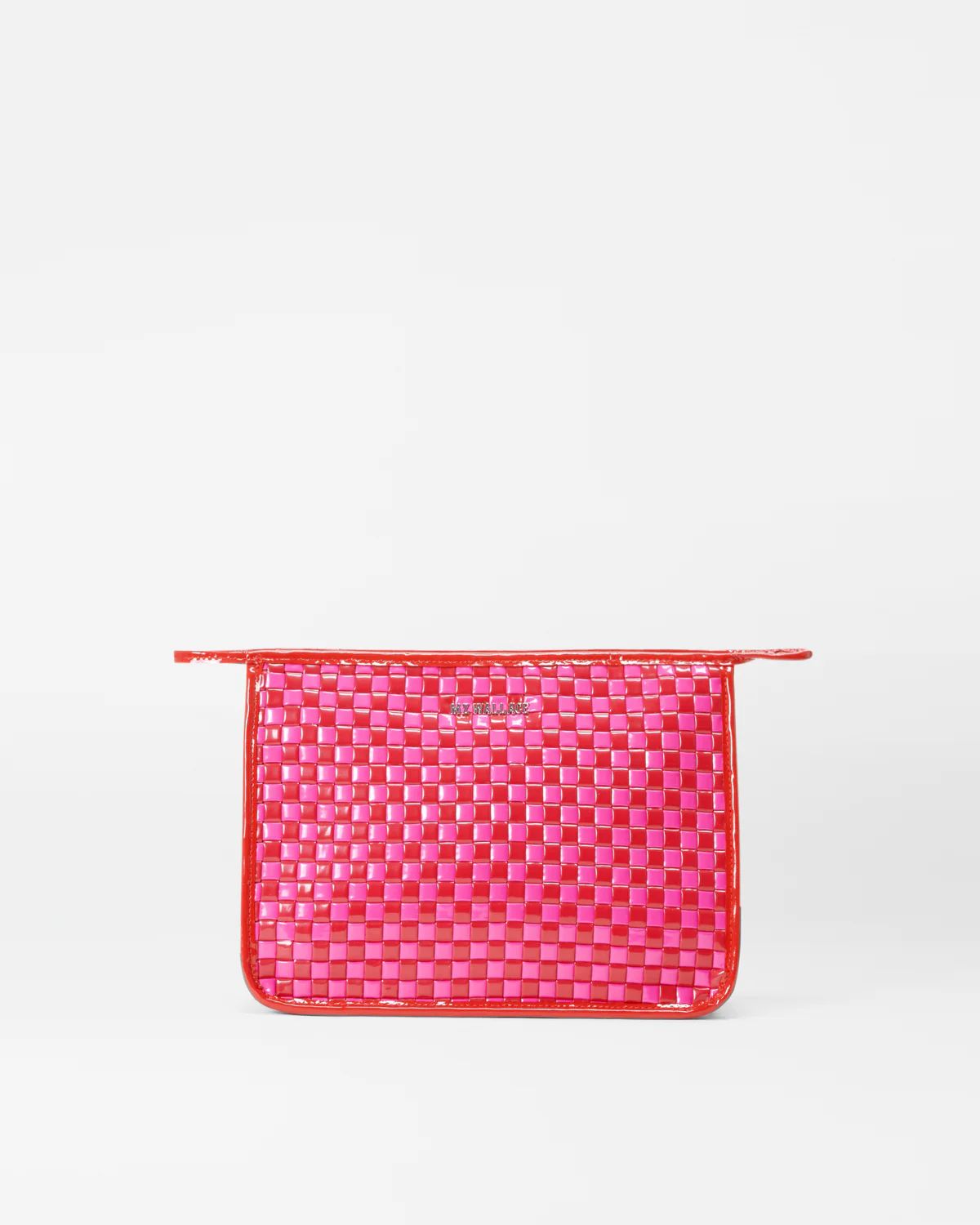 Candy Lacquer Woven Clutch | MZ Wallace