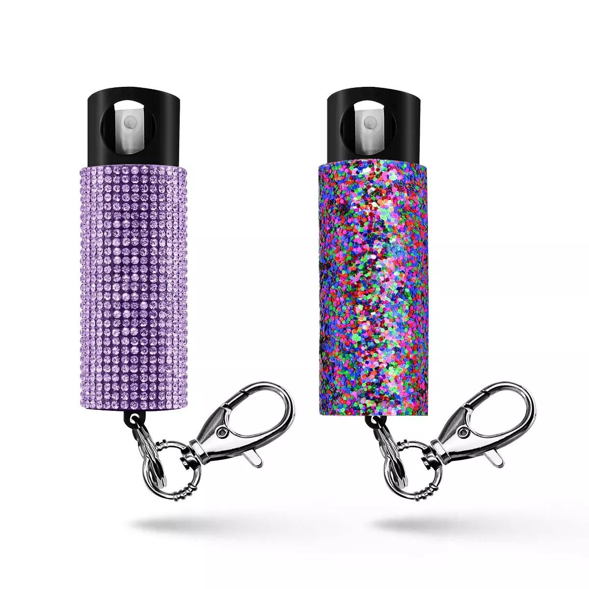 Guard Dog Security Bling It On Pepper Spray 2pk Glow-In-The-Dark 16' Distance Lavender and Amethy... | Target