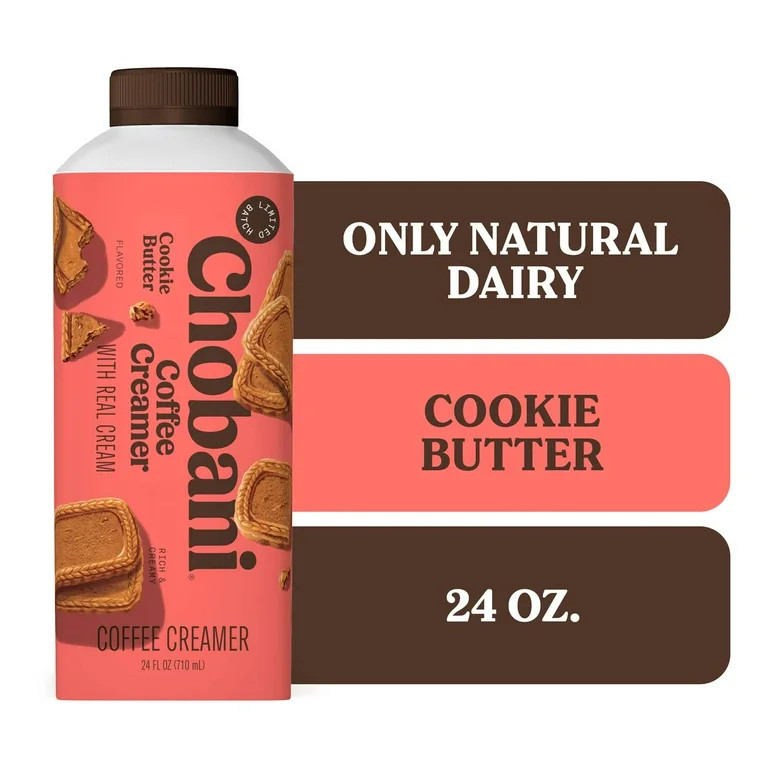 Chobani Coffee Creamer Limited Batch Cookie Butter 24 oz Carton | Walmart (US)