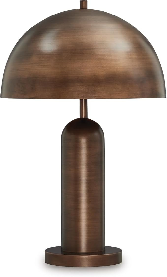 Signature Design by Ashley Wendfield Industrial Metal Table Lamp with On-Off Switch and 2 Sockets... | Amazon (US)