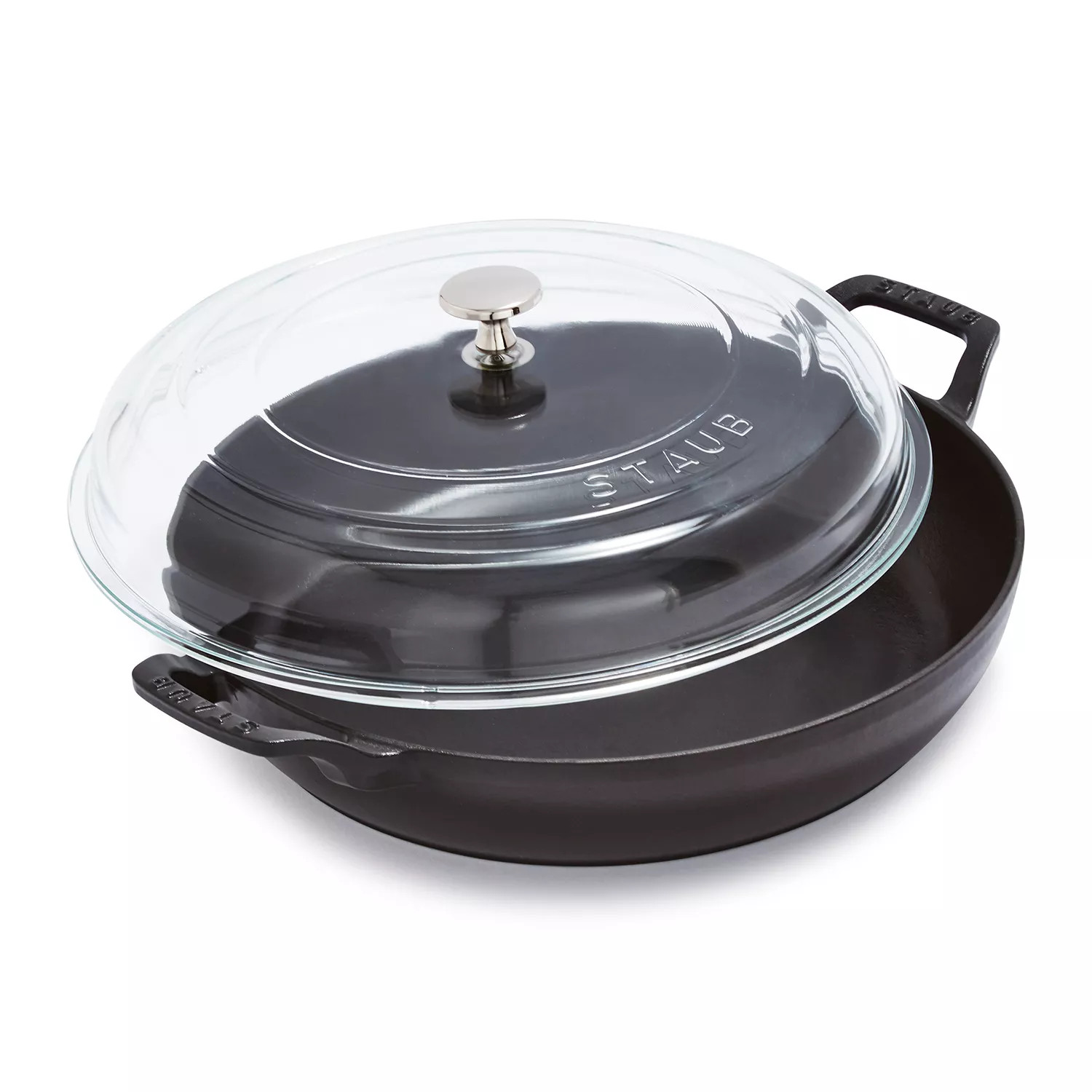 Staub Heritage All-Day Pan with Domed Glass Lid, 3.5 qt. | Sur La Table