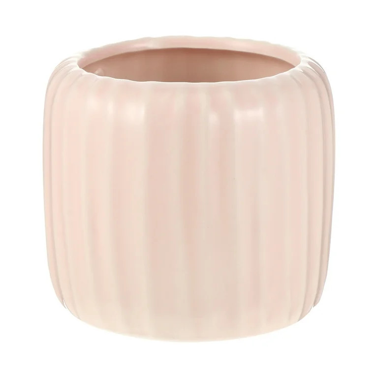 1Pc Nordic Style Flower Pot Ceramic Pink Basin Succulent Plant Pots Accessories | Walmart (US)