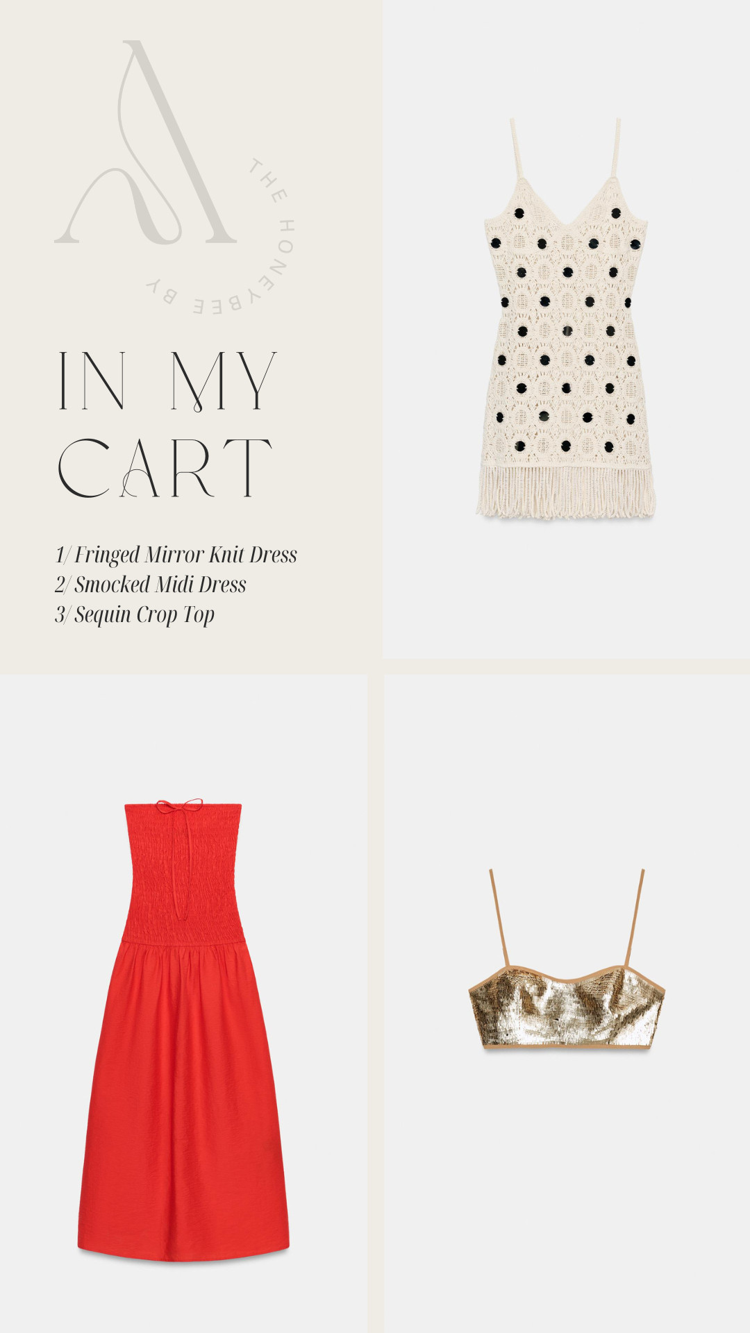 New in my cart from Zara 🤍 

 