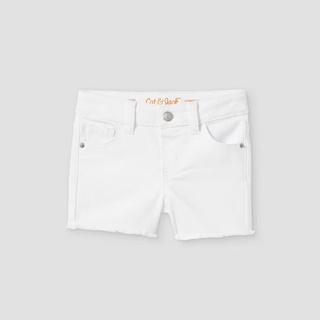 Toddler Girls' Cutoff Jean Shorts - Cat & Jack™ | Target
