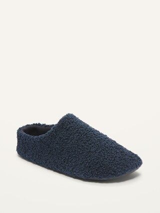 Cozy Sherpa Slippers for Men | Old Navy (CA)
