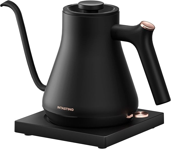 Electric Kettle, INTASTING Professional Gooseneck Kettles, 0.9L/30oz, 0.65mm Ultra-Fine Spout, Pr... | Amazon (US)