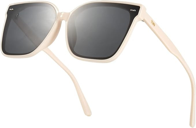 TIJN Polarized Sunglasses Women Men Oversized,UV Protection Sun Glasses Trendy Style,Large Square... | Amazon (US)