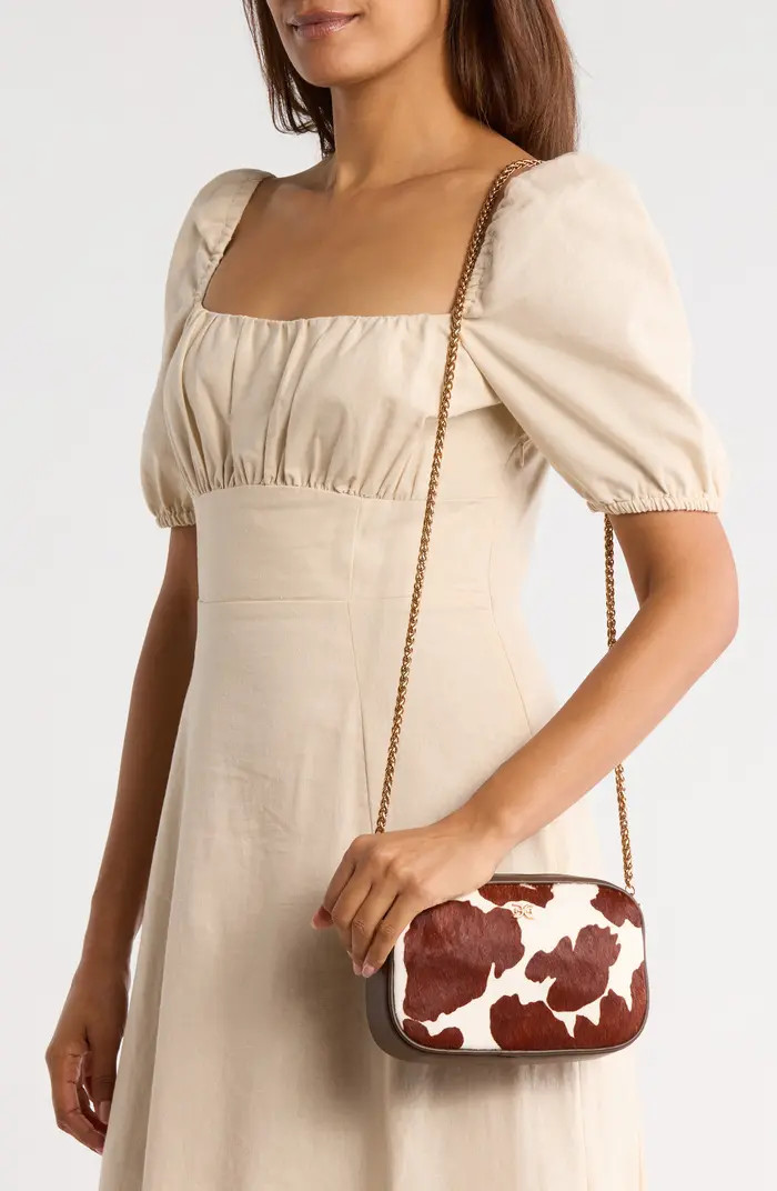 Sam Edelman Nylie Genuine Calf Hair Leather Camera Bag | Nordstromrack | Nordstrom Rack