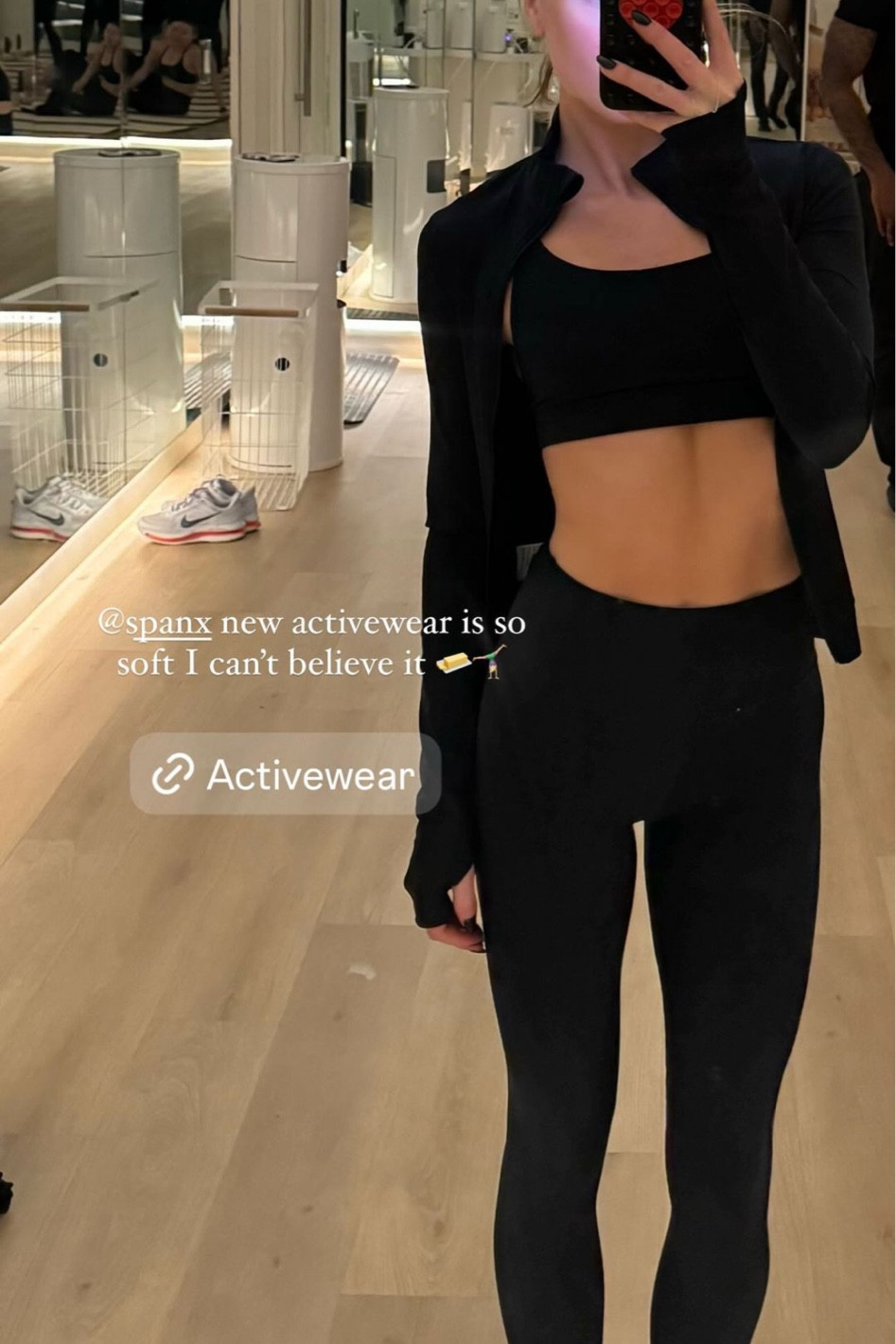 Spanx new activewear is so soft I can’t believe it

#LTKActive #LTKFitness #LTKStyleTip