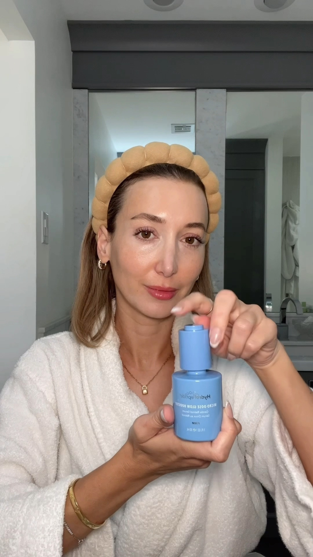 Micro dosing retinol with HydroPeptide Micro Dose Glow booster. 

#LTKFindsUnder100 #LTKBeauty