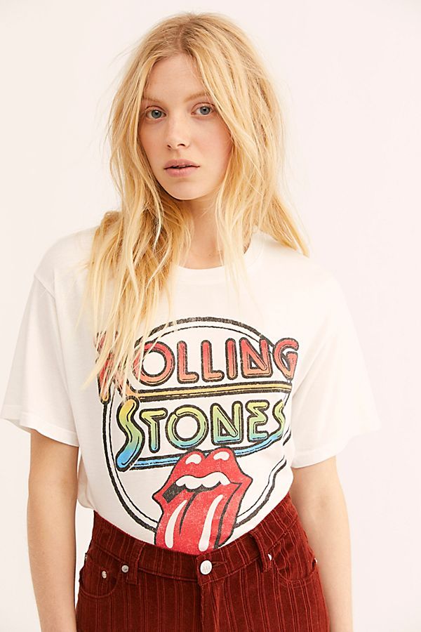 Rolling Stones Retro Tee | Free People (Global - UK&FR Excluded)