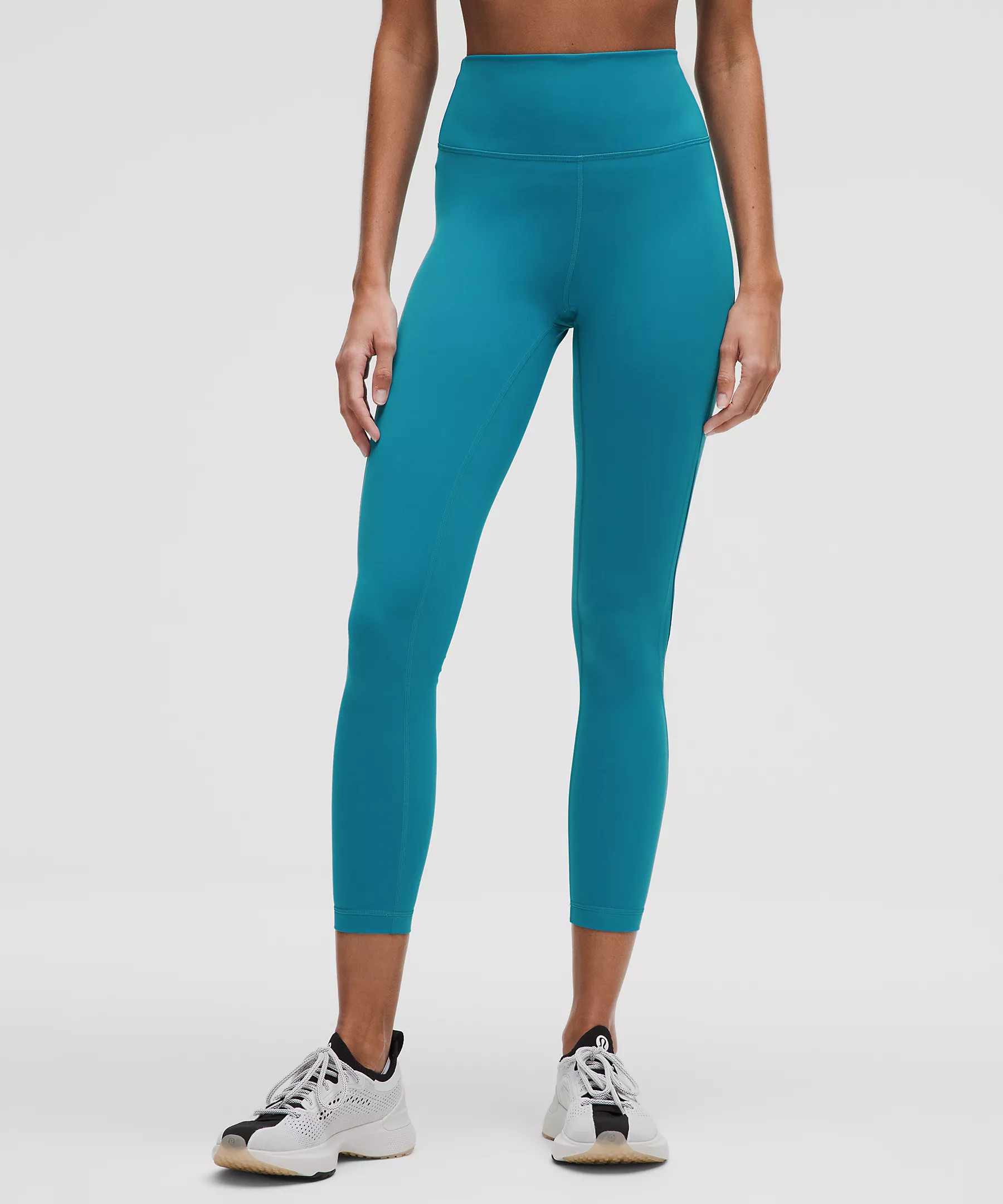 Wunder Train Mesh Panel High-Rise Tight 25" | Lululemon (US)