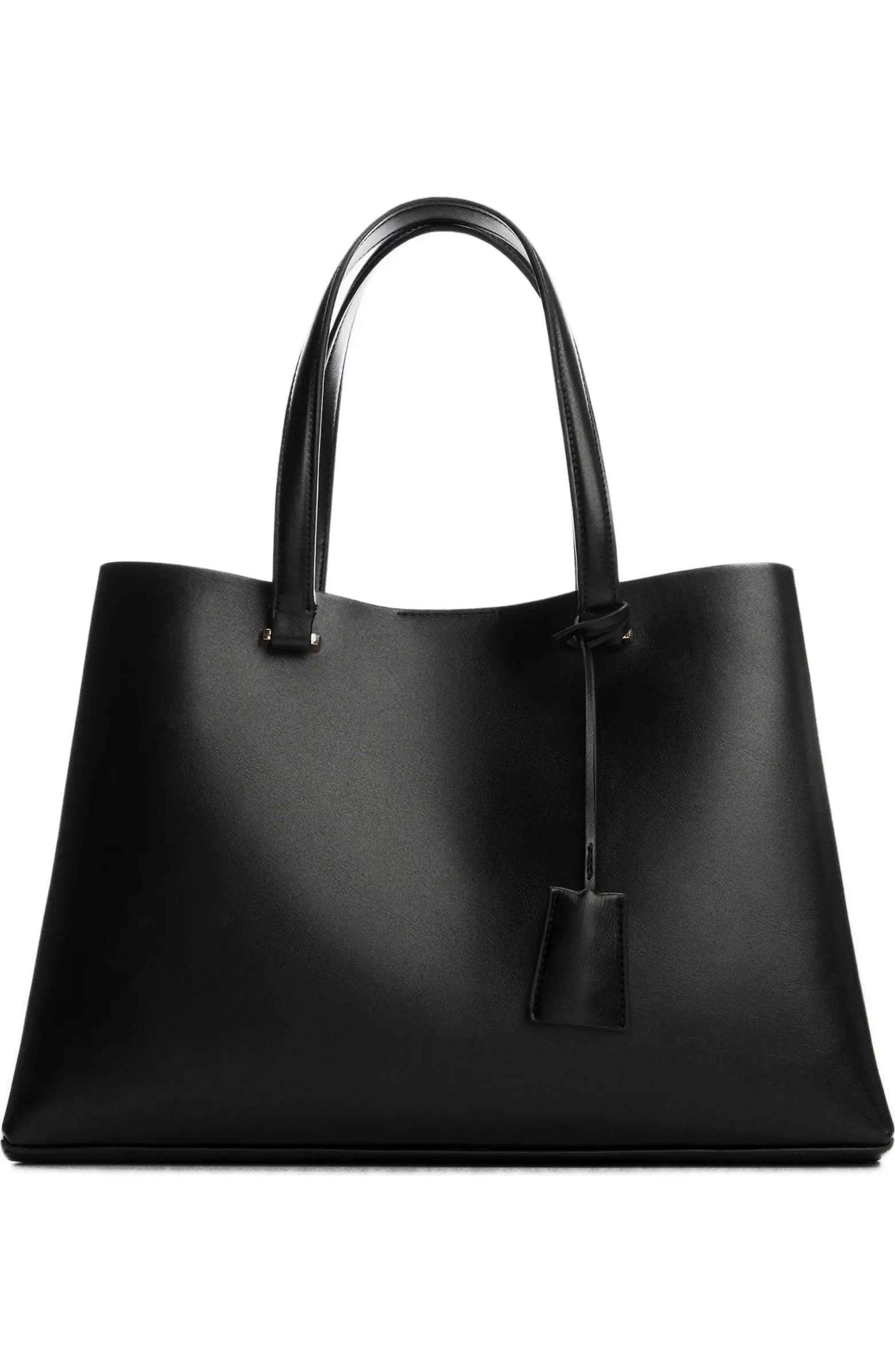 MANGO Faux Leather Shopper | Nordstrom | Nordstrom