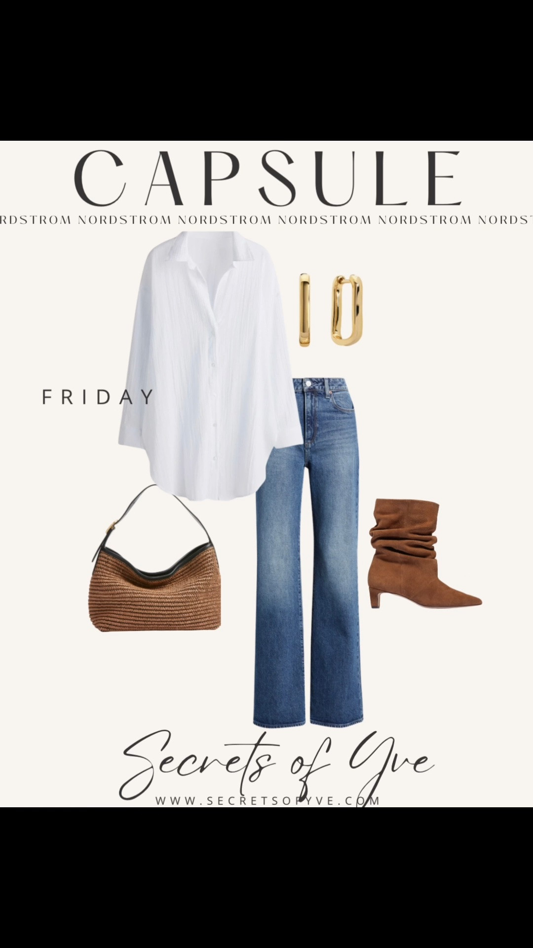 SecretsofYve: Friday outfit of the day. My Nordstrom capsule wardrobe is live!
#Secretsofyve #ltkgiftguide
Always humbled & thankful to have you here.. New posts daily at 3pm & 4:15pm EST. 
CEO: PATESI Global & PATESIfoundation.org
@secretsofyve : where beautiful meets practical, comfy meets style, affordable meets glam with a splash of splurge every now and then. I do LOVE a good sale and combining codes! #ltksalealert #ltku #ltkplussize #ltkmidsize #ltkover40 #ltkpetite #ltktall #ltkvlog #ltktravel #ltkootd #ltkbeauty #ltkstorytime #ltkmorningroutine
#ltkdayinmylife #ltkmomlife 
secretsofyve

#LTKSeasonal #LTKWorkwear #LTKgrwm