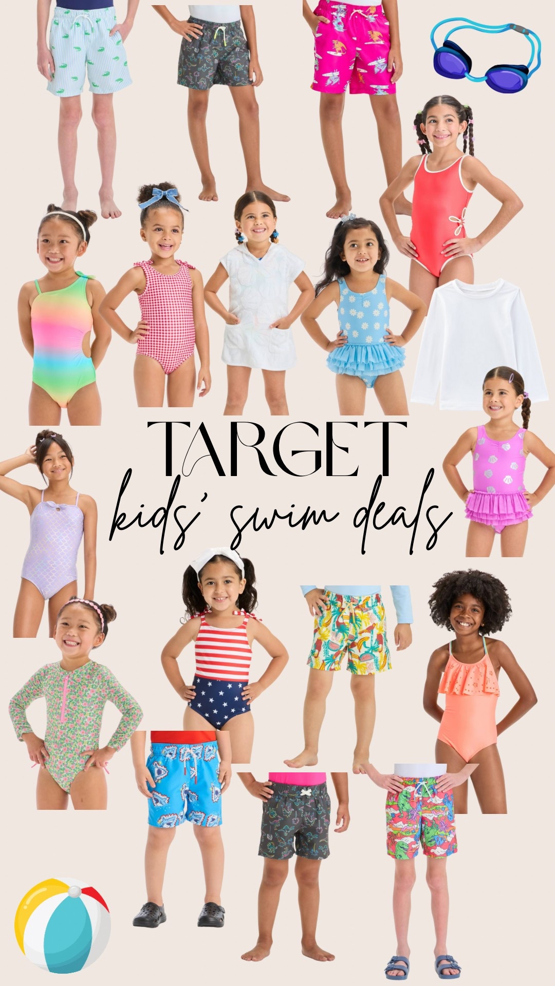 Shop kids swim on sale at target now!  All less than $13! 🤩

#LTKSwim #LTKKids #LTKFindsUnder50