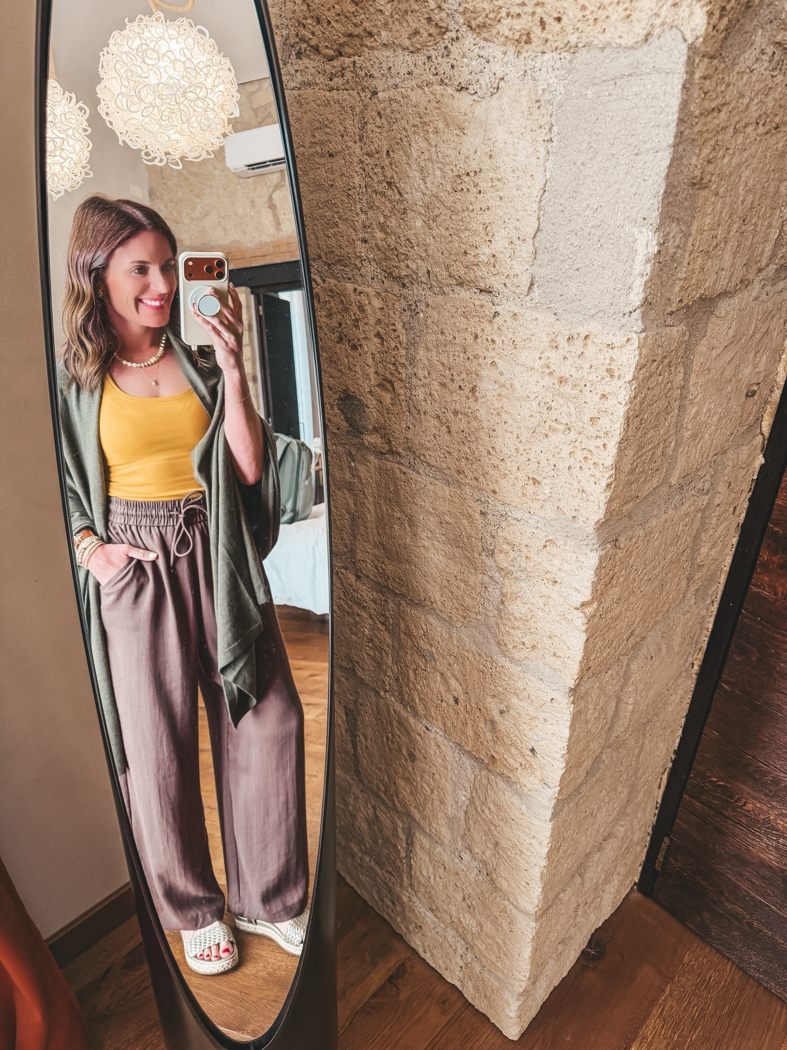 Day 3 Look: Travel Day to Praiano 

Pants: small short 
Tank: XS

#LTKPetite #LTKTravel