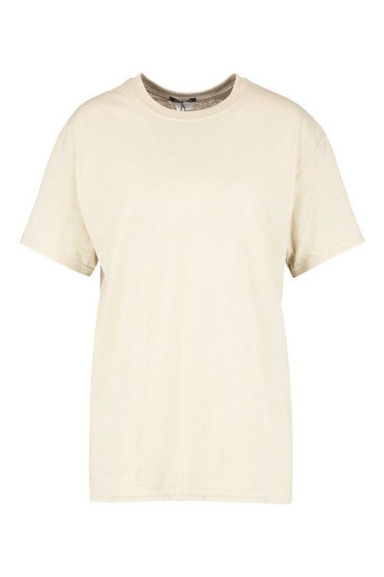 Basic Oversized Boyfriend T-shirt | Boohoo.com (US & CA)
