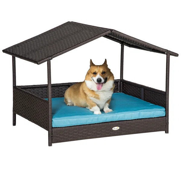 Lanagan Metal Portable Dog House | Wayfair North America