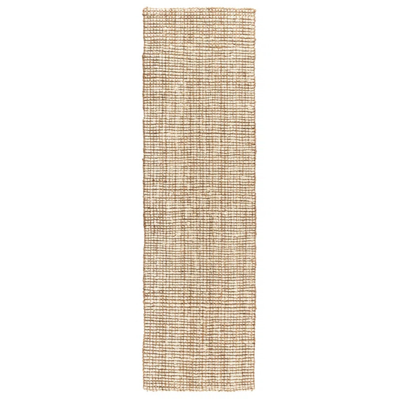 Birch Lane™ Vesper Quintana Hand-Knotted Jute/Sisal White/Tan Area Rug & Reviews | Wayfair | Wayfair North America