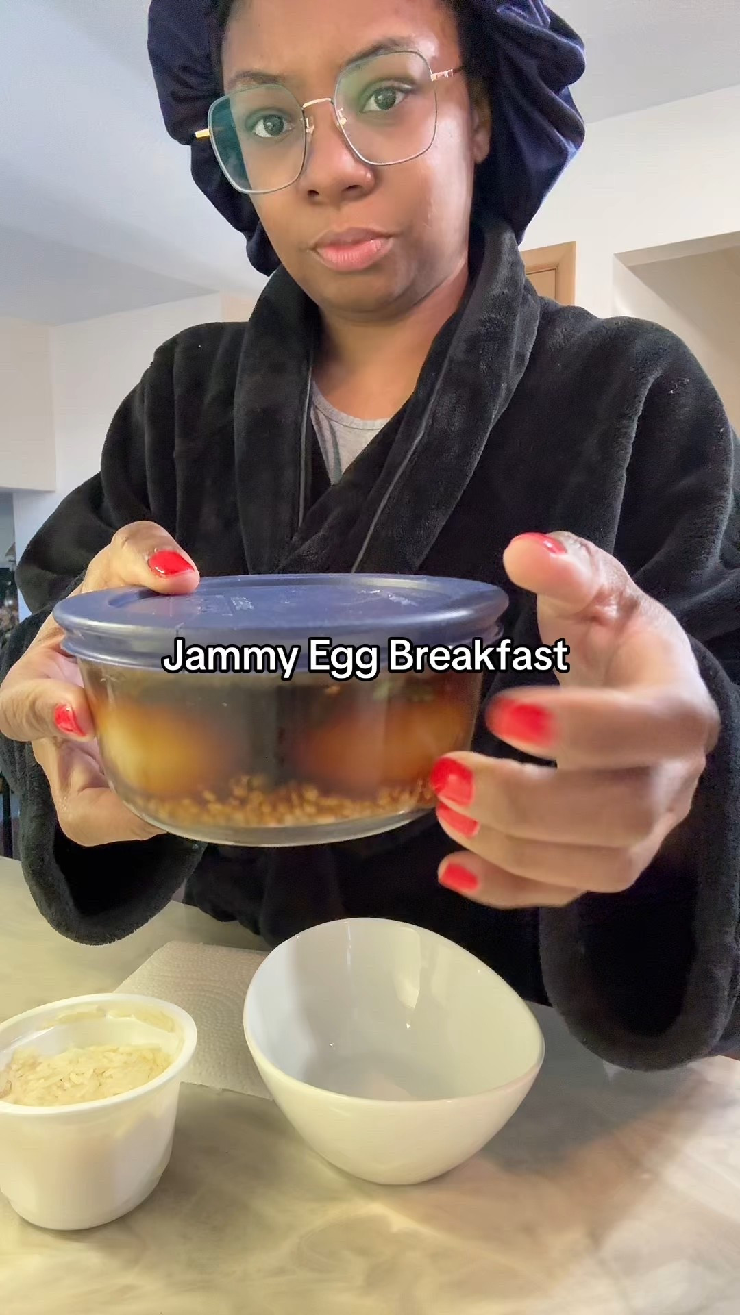 A jammy egg delicious breakfast! Easy and quick! 

#LTKfoodie #LTKmorningroutine #LTKvlog