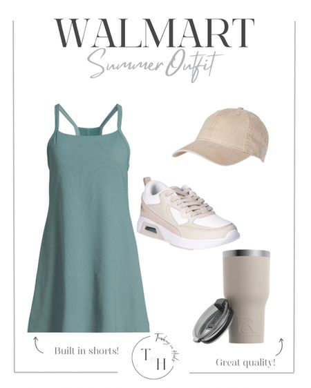 Activewear dress  built in shorts  lace up air sneakers  chunky sneakers  baseball hat  RTIC tumbler  walmart summer OOTD  summer OOTD  casual summer OOTD   teacher OOTD  teacher style  teacher work style workwear  business casual  business office outfit  teacher ootd  teacherfit  ootd  trendteacher  teacher outfits  teacher 


#LTKxWalmart #LTKActive #LTKSaleAlert