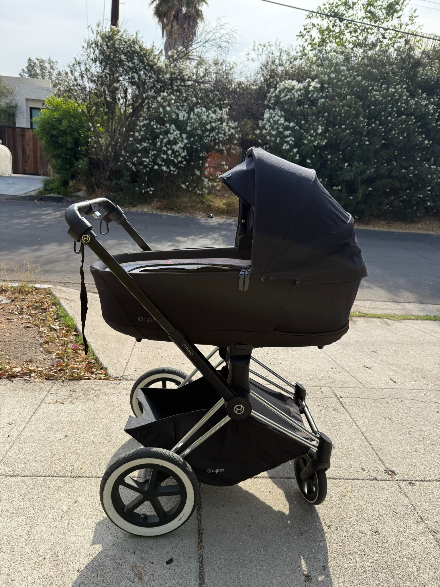 Stroller and bassinet, bassinet, and stroller combo