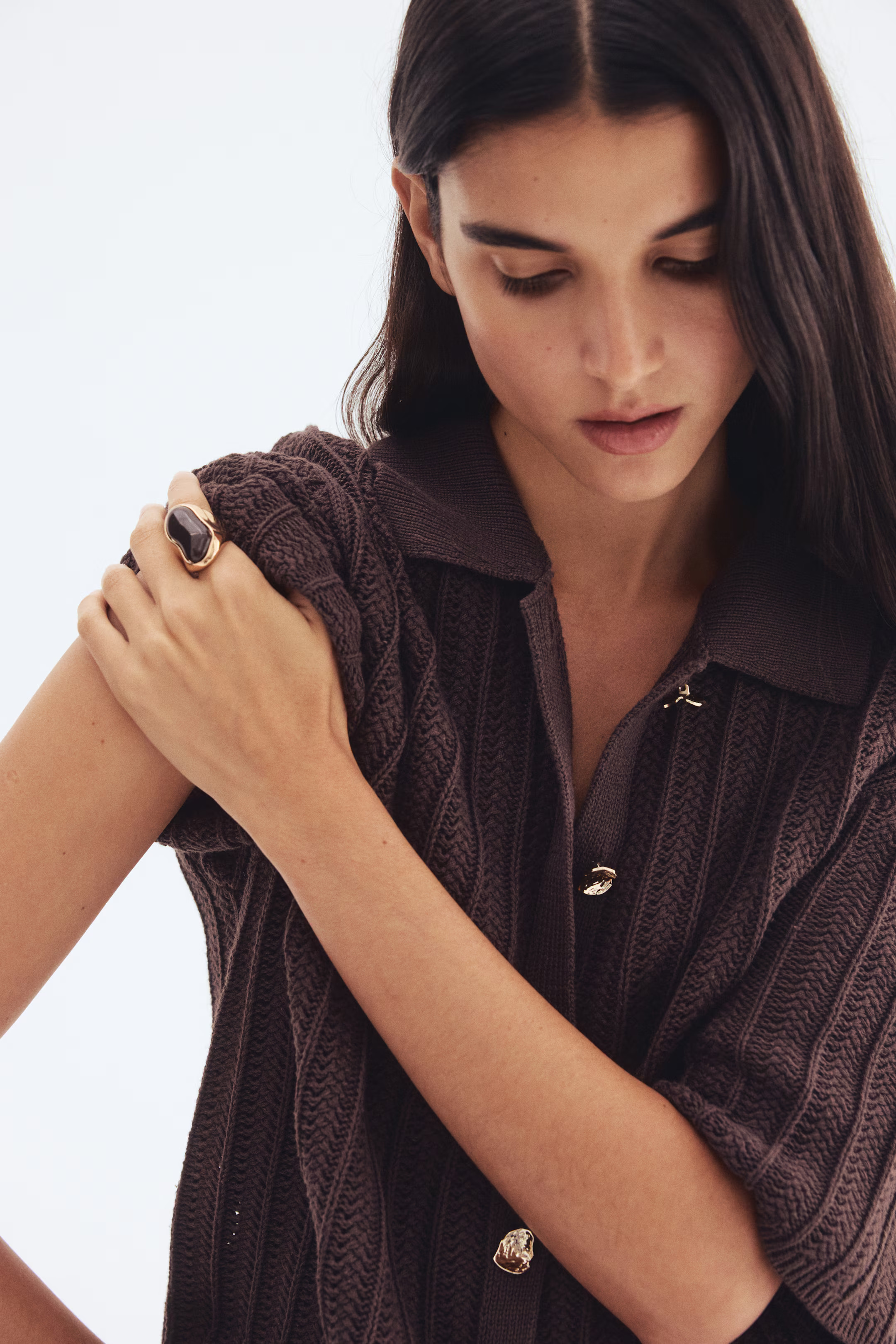 Crochet-look cardigan | H&M (UK, MY, IN, SG, PH, TW, HK)