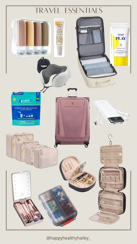 Travel essentials! #vacation #traveling #packing #resort 

#LTKtravel #LTKfindsunder100 #LTKitbag