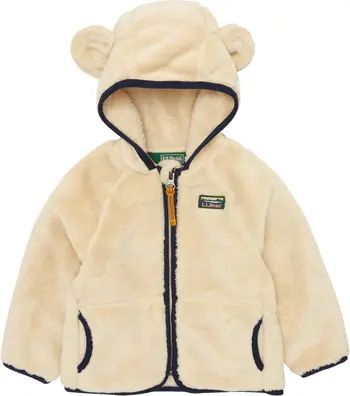 L.L.Bean High Pile Fleece Hooded Jacket | Nordstrom | Nordstrom