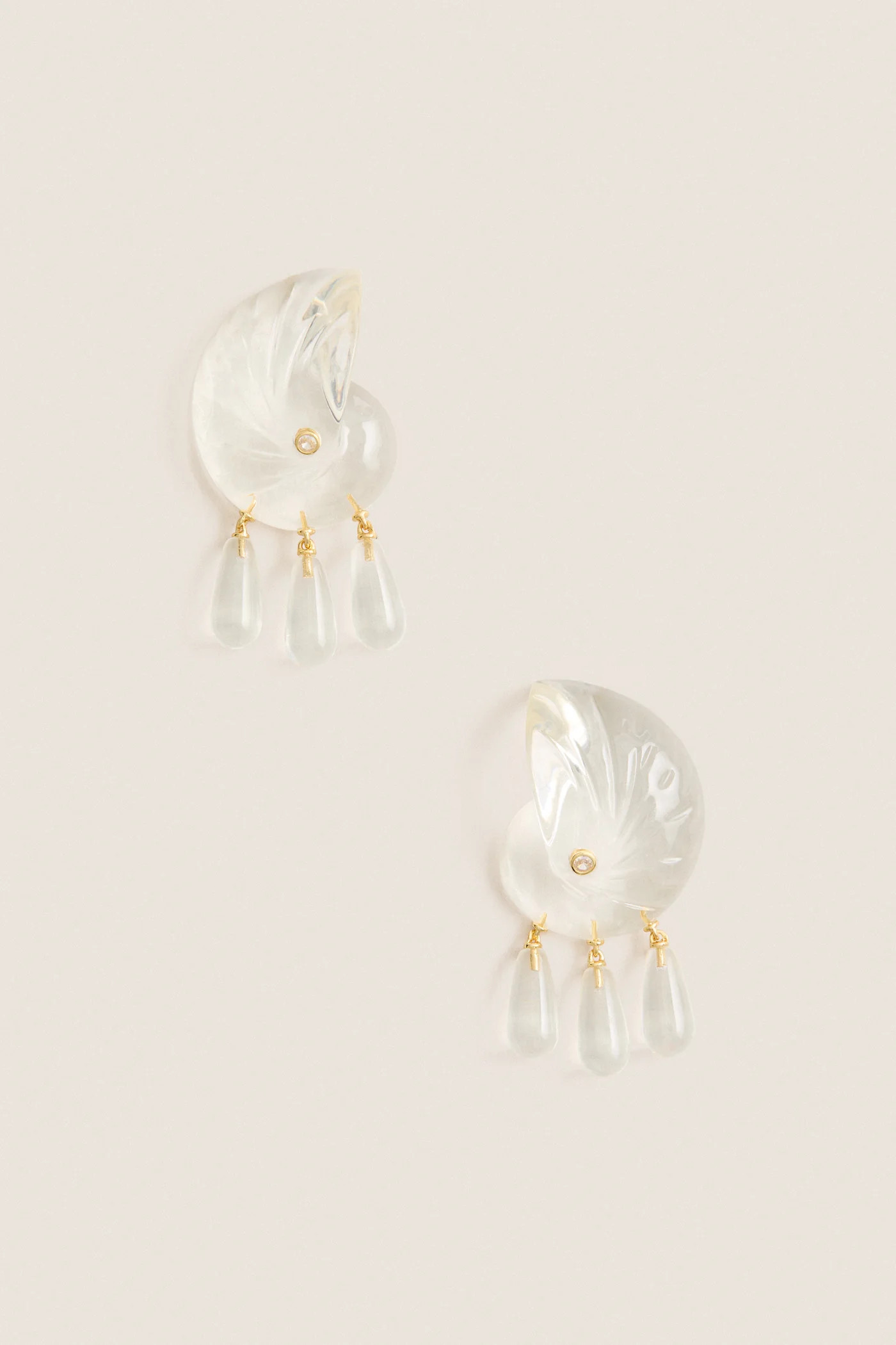 Clear Comporta Earrings | Tuckernuck (US)