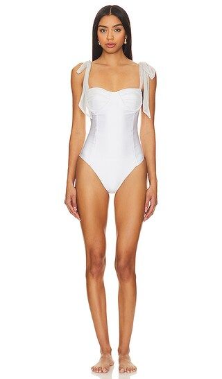 Dede One Piece in White | Revolve Clothing (Global)