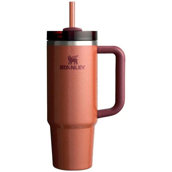 Stanley Quencher Flowstate 30oz Hammertone Clay Stainless Steel Tumbler | Walmart (US)