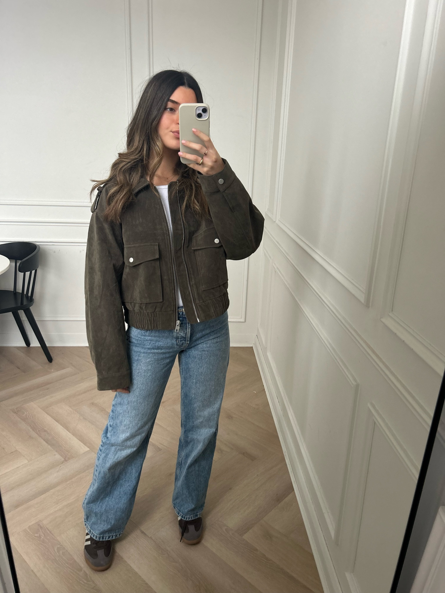 Everyone needs this suede bomber!!

#LTKstyletip