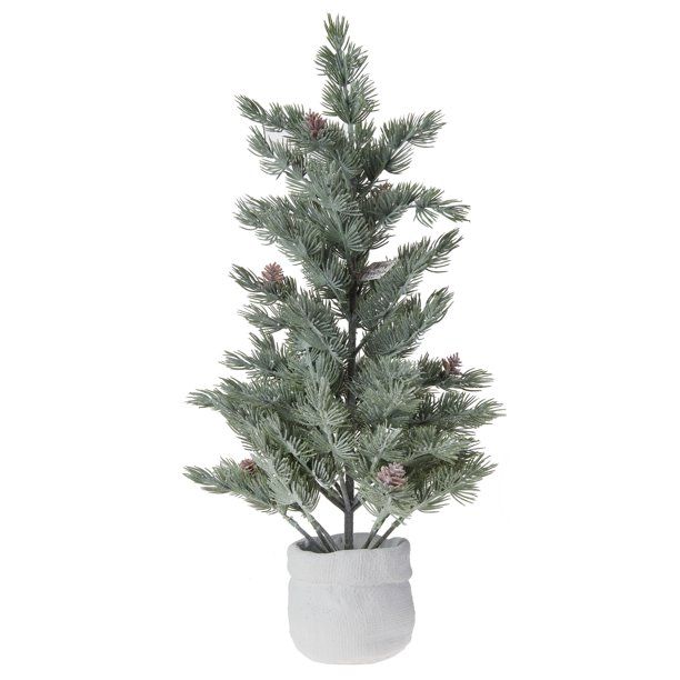 Holiday Time Artificial Spruce Tree Table Top Decoration, 24" - Walmart.com | Walmart (US)
