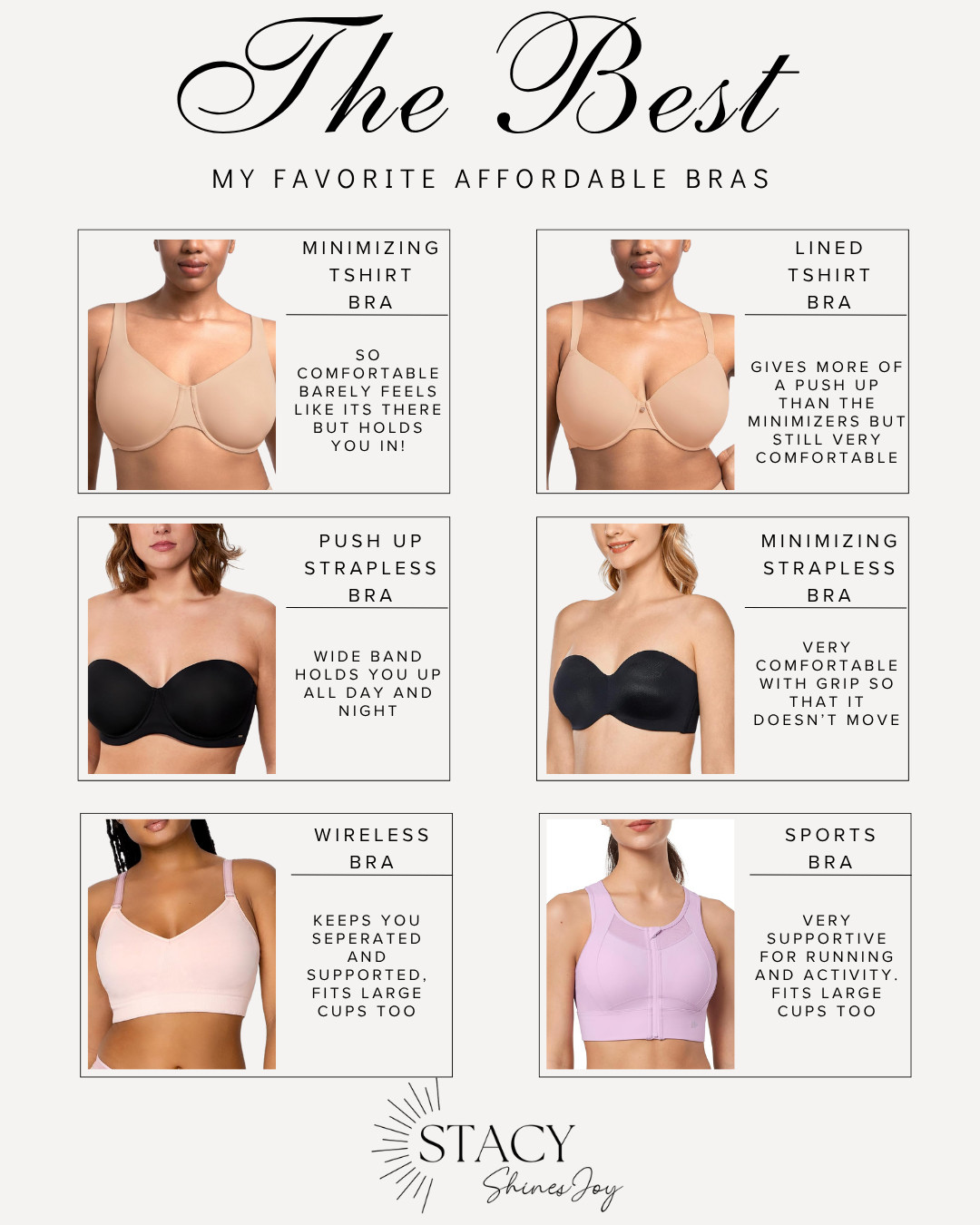 SOME OF MY FAVORITE EVERYDAY BRAS! 

 #LTKOver40 #LTKMidsize #LTKFindsUnder50