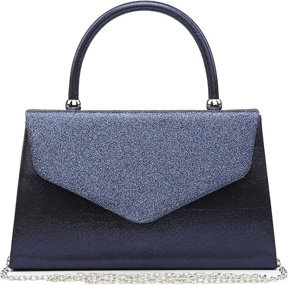 Dasein Women's Evening Bag Party Clutches Wedding Purses Cocktail Prom Handbags with Frosted Glit... | Amazon (US)