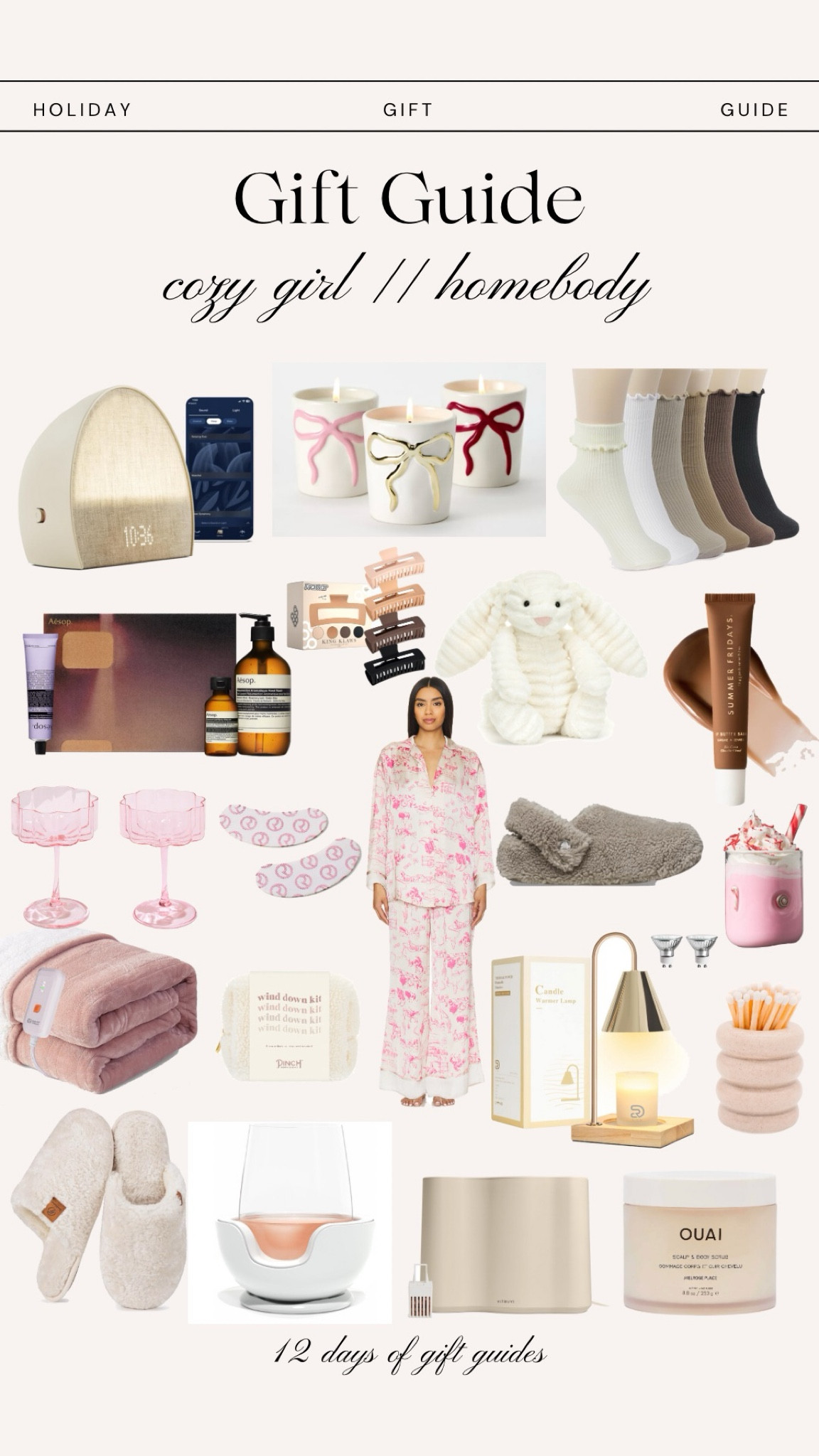The cozy girl gift guide / pink girl aesthetic. Holiday Gift Guide for her 2024. Gift ideas for her. 

#LTKwinter #LTKgiftguide #LTKcanada
