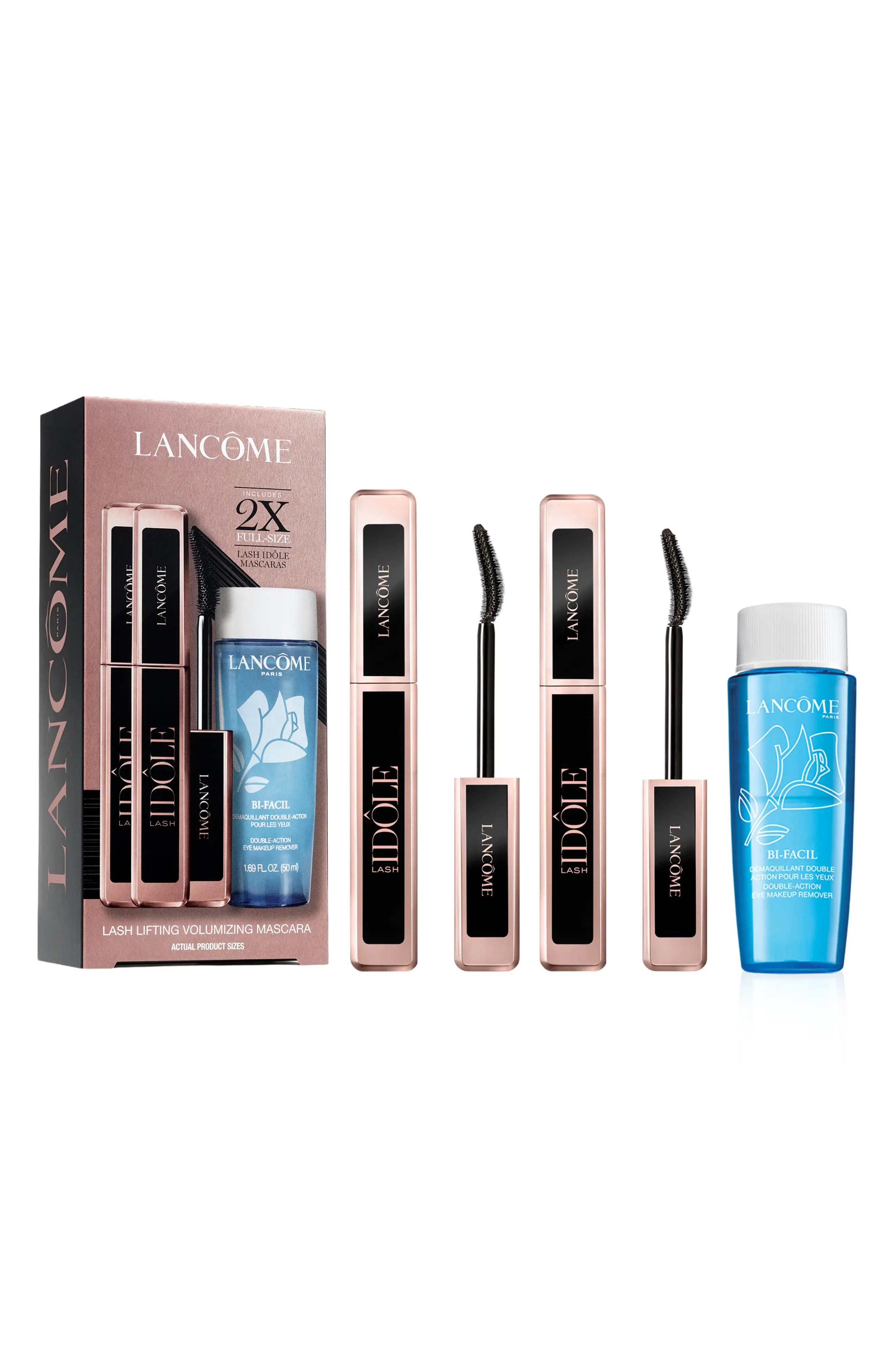 Lash Id\u00f4le Mascara & Bi-Facil Eye Makeup Remover 3-Piece Gift Set $74 Value (Women) | Nordst... | Nordstrom