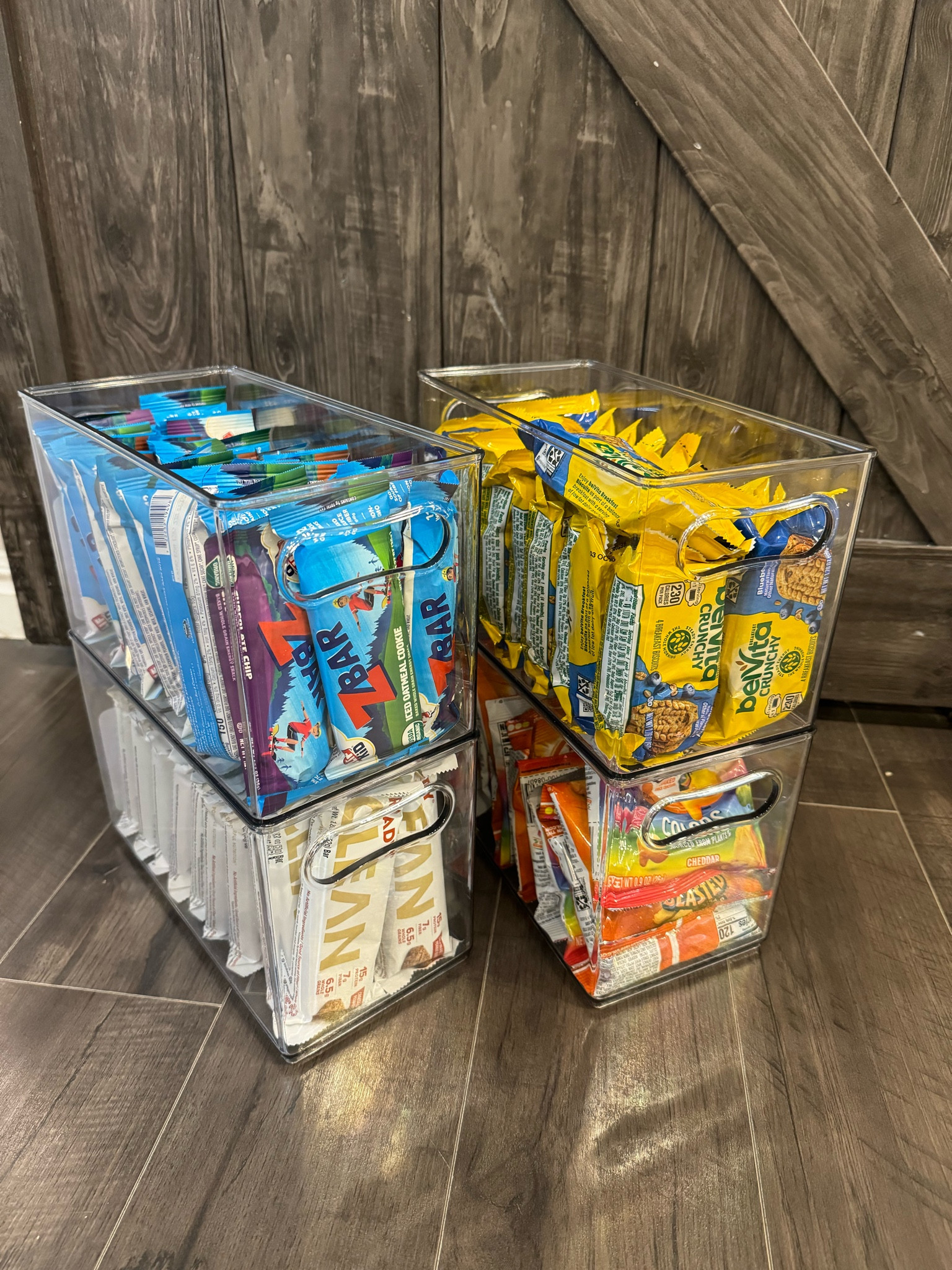 Narrow snack bins for pantry organization

#LTKhome #LTKkids #LTKfamily