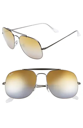 57mm Aviator Sunglasses | Nordstrom Rack