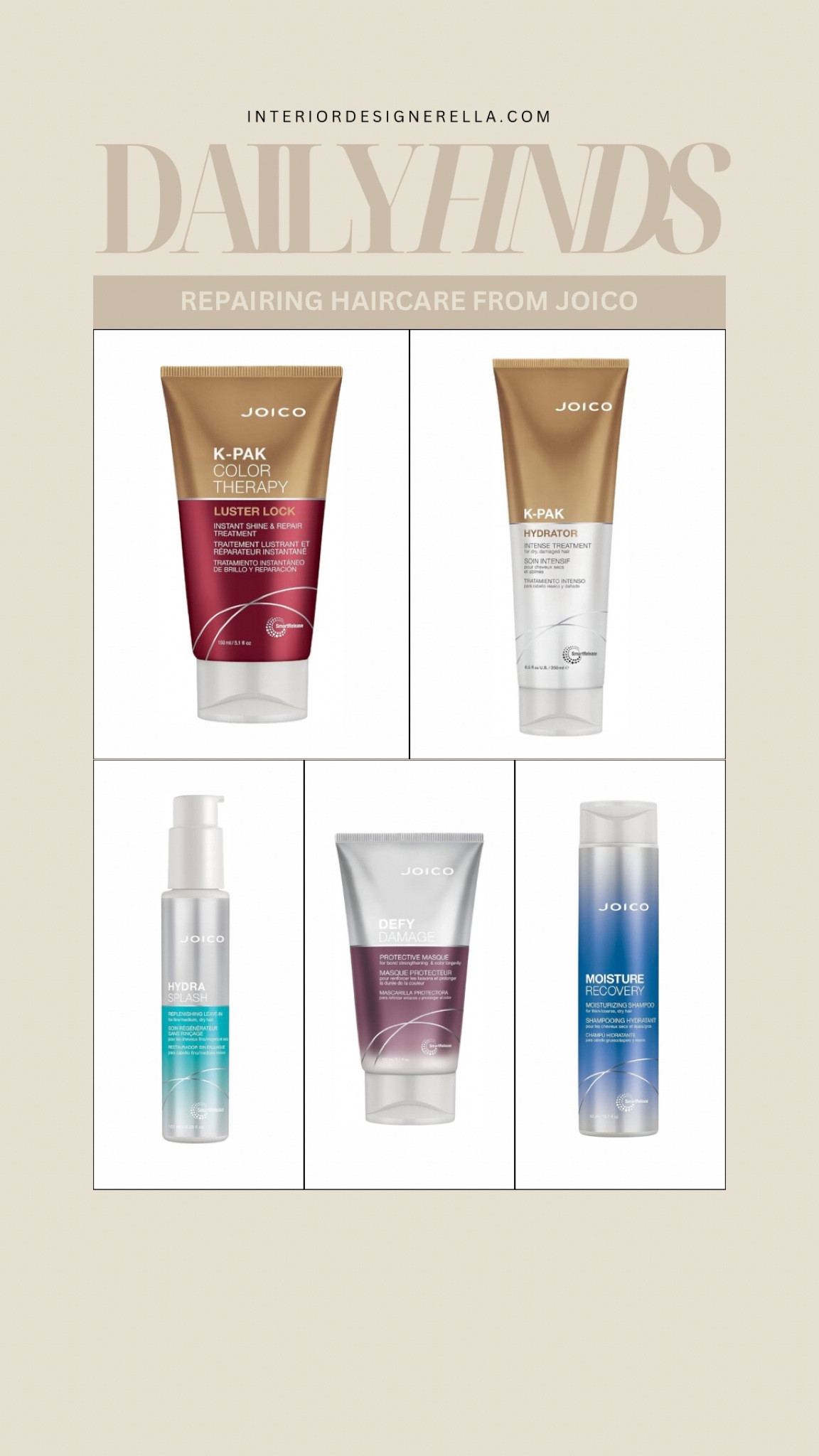 Check out these repairing haircare products from Joico! Tap the images to shop! Xo!

#LTKFindsUnder50 #LTKBeauty #LTKStyleTip