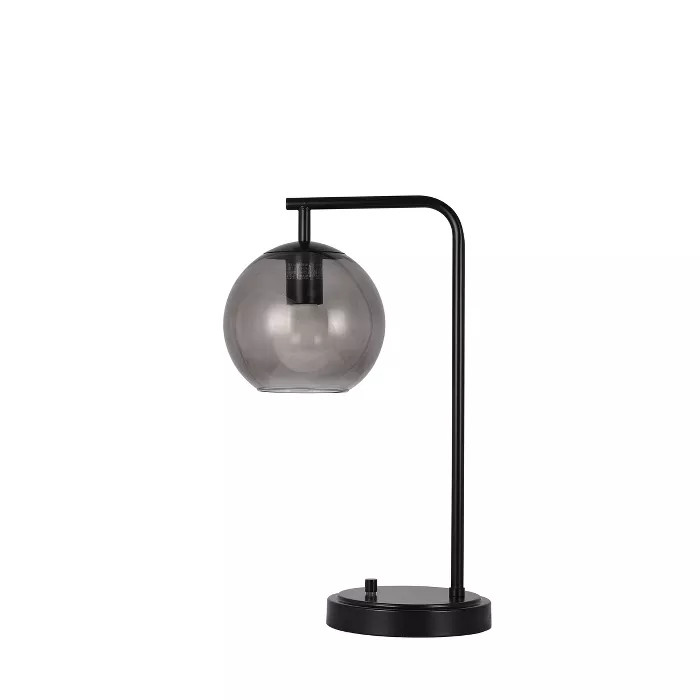Smoke Glass Table Lamp Black (Includes LED Light Bulb) - Project 62™ | Target