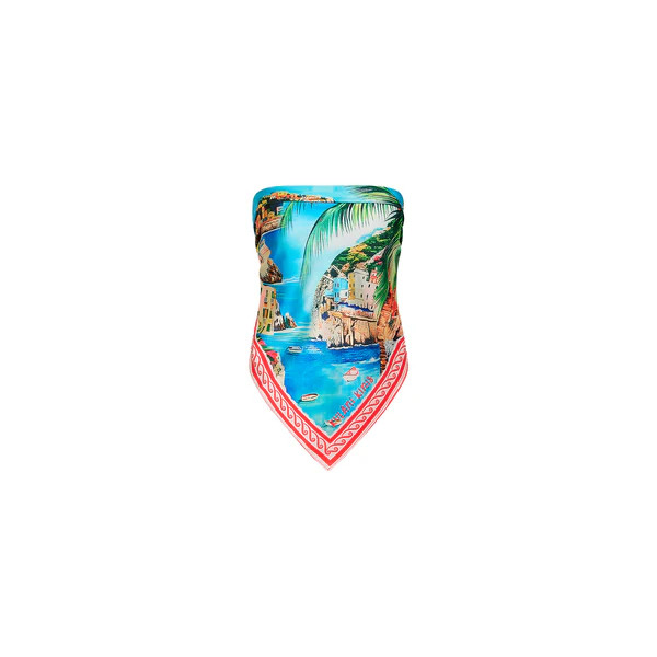 Summer Bandana Scarf Top - Mermaid Cove | Kulani Kinis US