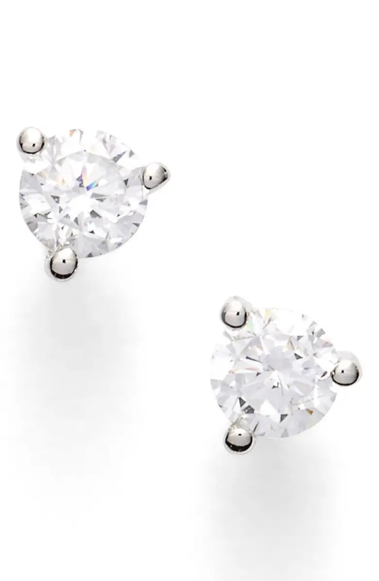 Nordstrom Cubic Zirconia Stud Earrings - .25ct. | Nordstrom | Nordstrom