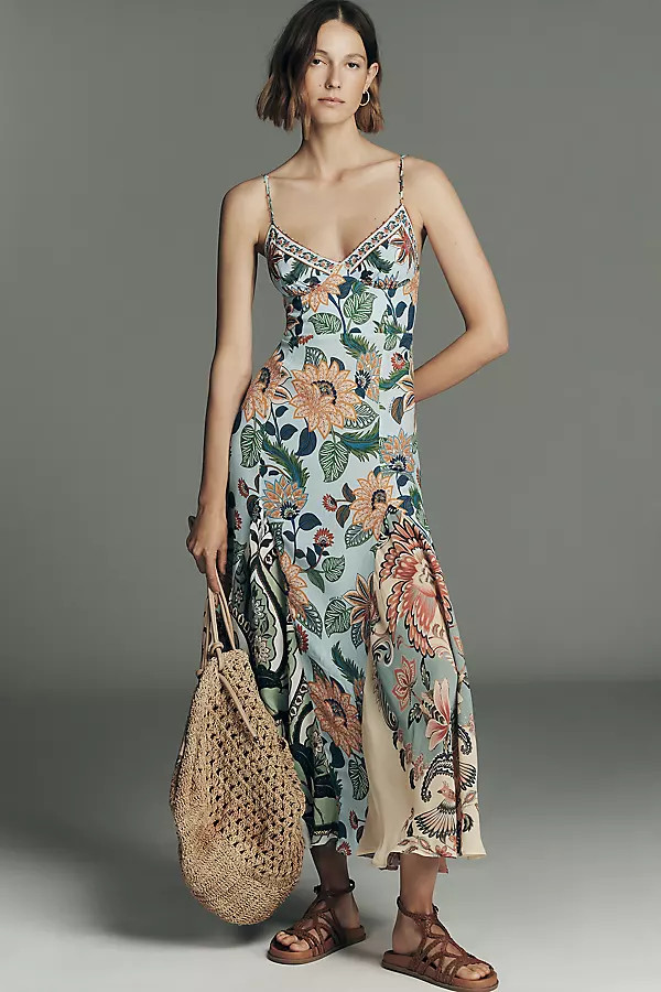 Farm Rio Delhi Sleeveless Maxi Dress | Anthropologie (US)