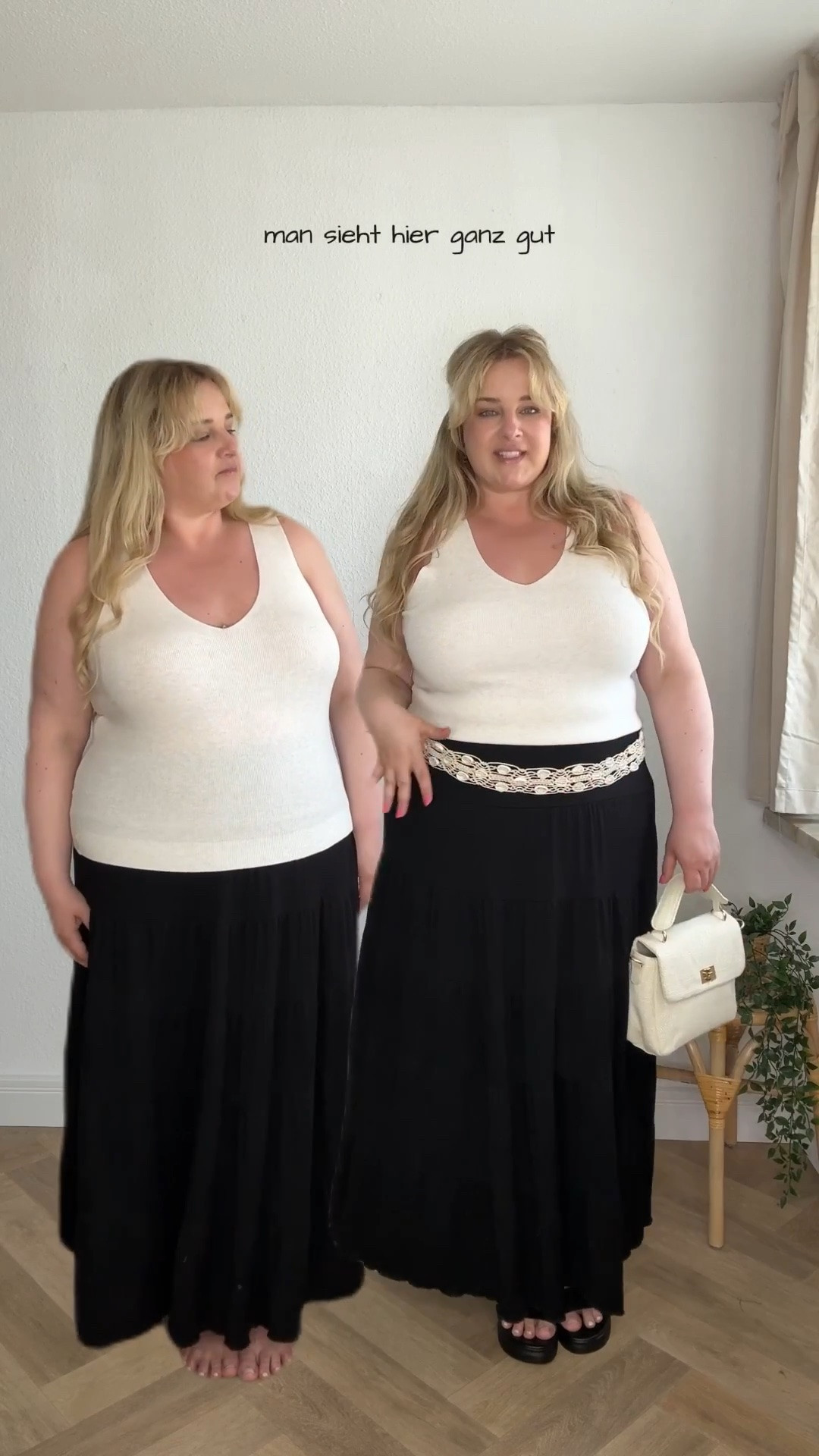 Sommeroutfit 🖤🤍

25 % sparen bei Lascana mit dem Code: Sandra25 (gültig vom 04.06.26-05.06.26)

#plussizefashion #sommeroutfit #rock #curvy #summerdress #lascana

#LTKdeutschland #LTKkleider #LTKsummer