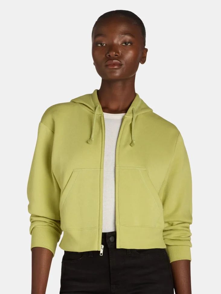 No Boundaries Cropped Zip Hoodie, Women’s | Walmart (US)