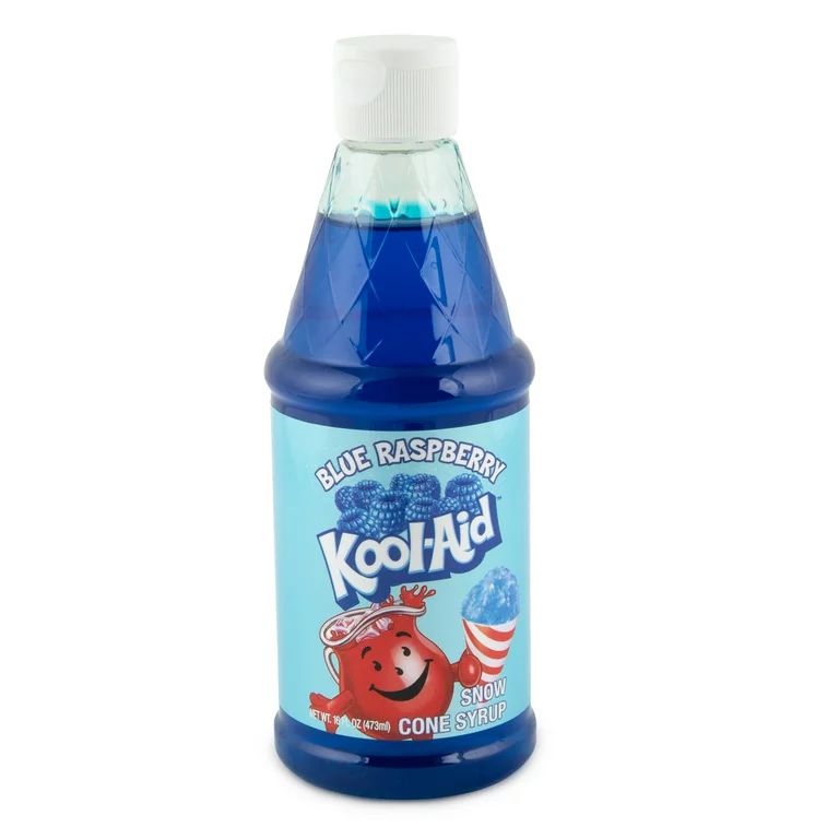 Kool-Aid 16-Oz. Snow Cone Syrup, Blue Raspberry - Walmart.com | Walmart (US)